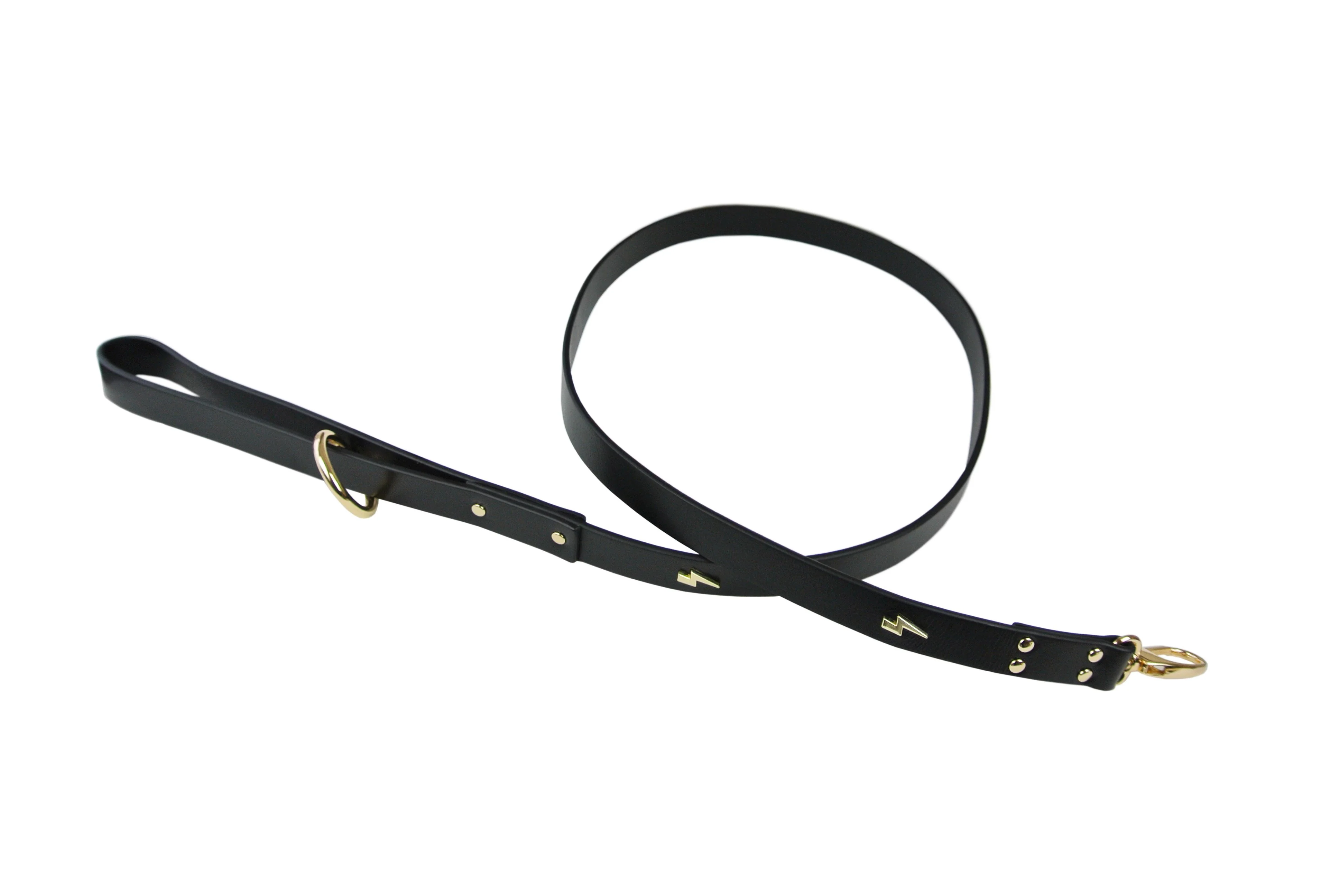 Lightning Bolt Leather Dog Lead << FINAL SALE >> - Image 5