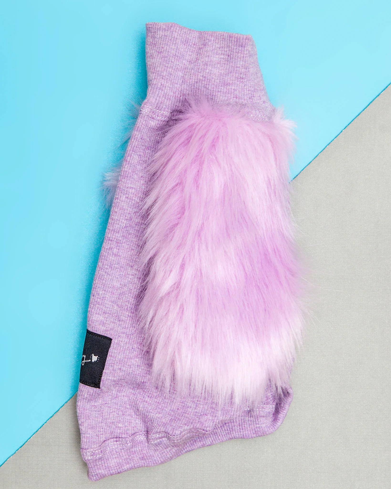 Lilac Faux Fur Dog Top (FINAL SALE) - Image 4