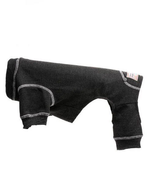 Thermal Dog PJs in Charcoal (FINAL SALE) - Image 5