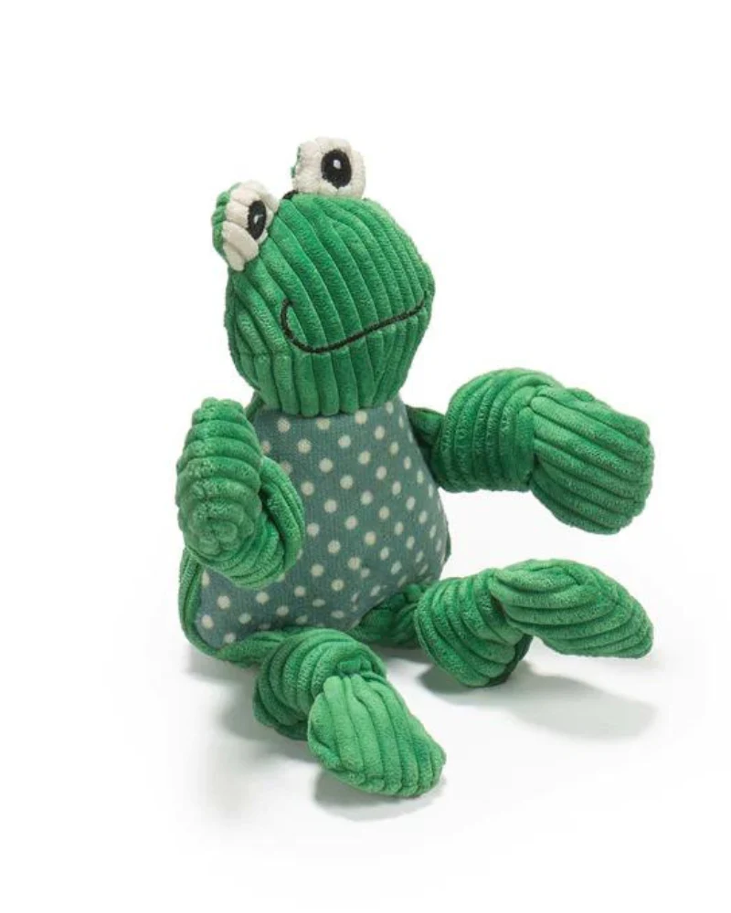 Fergie Frog Knottie Dog Plush Toy - Image 4