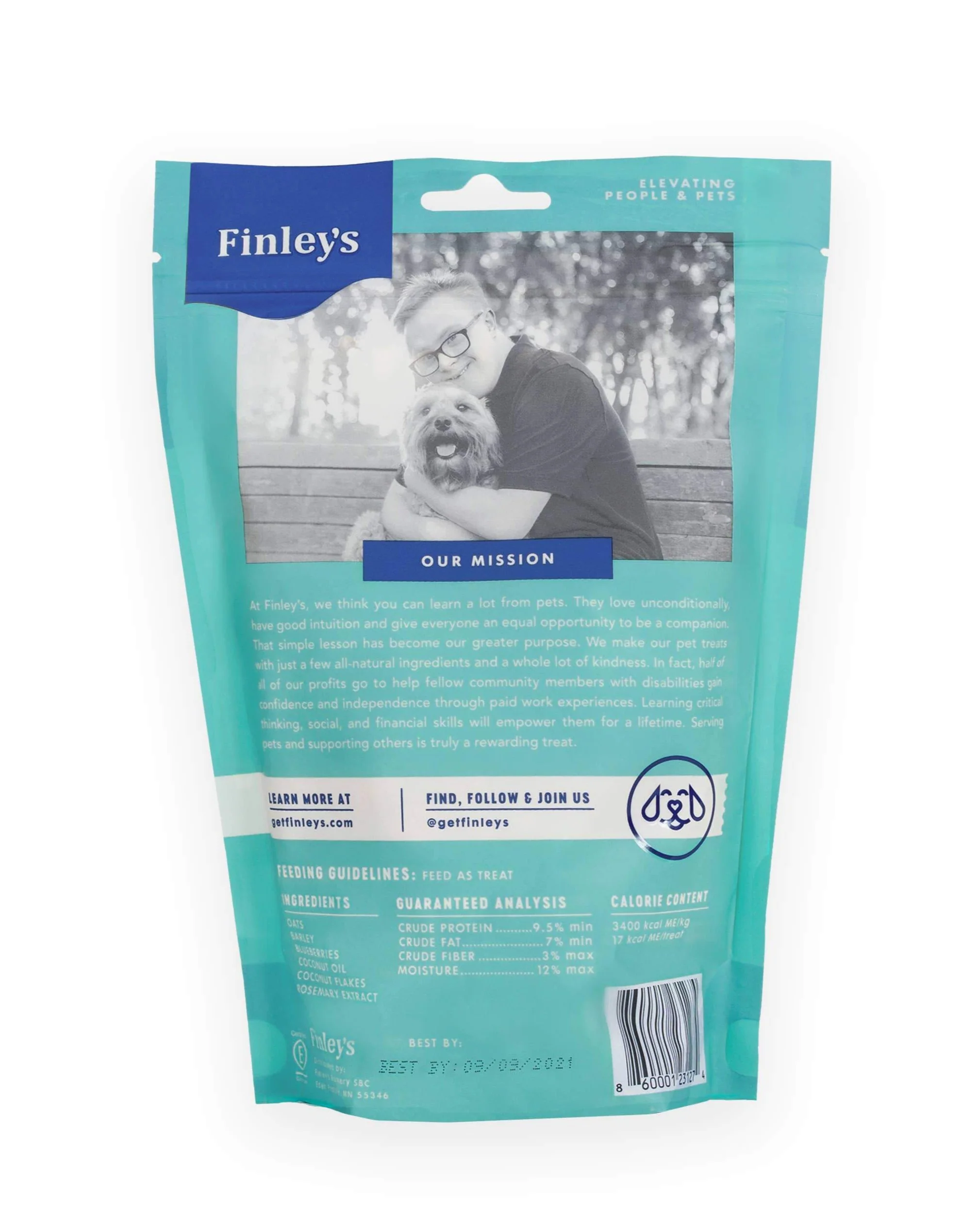 Blueberry & Coconut Crunchy Dog Biscuits - Image 9