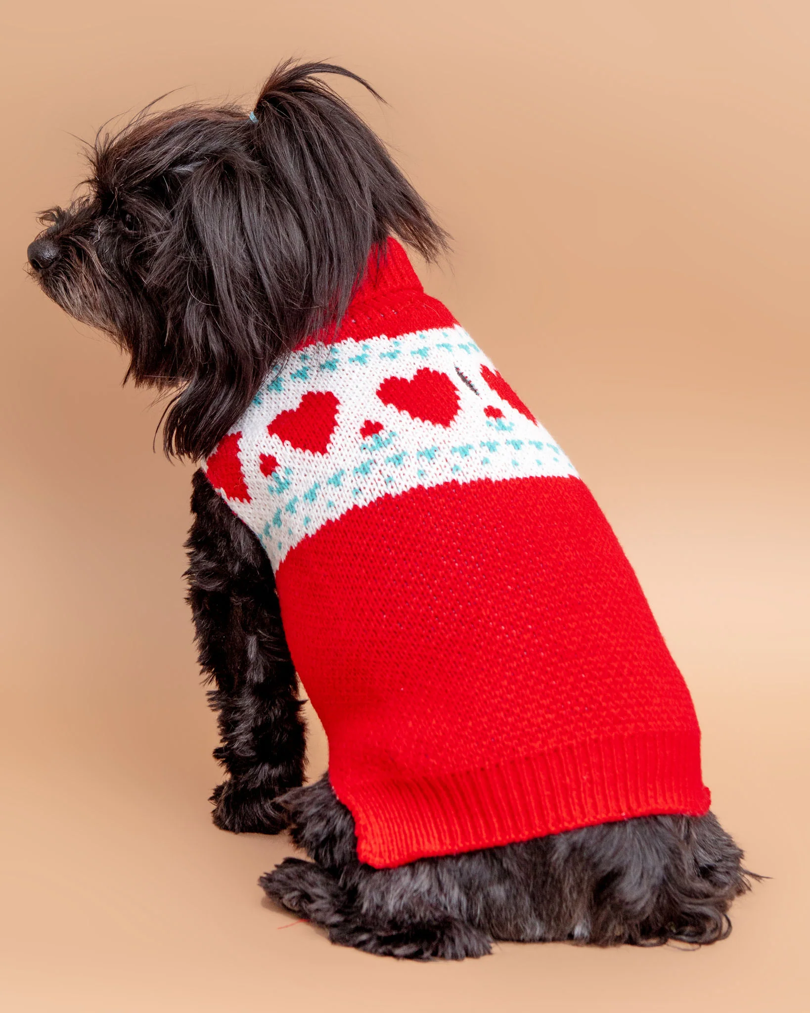 Whole Lotta Love Heart Dog Sweater<br>((FINAL SALE))