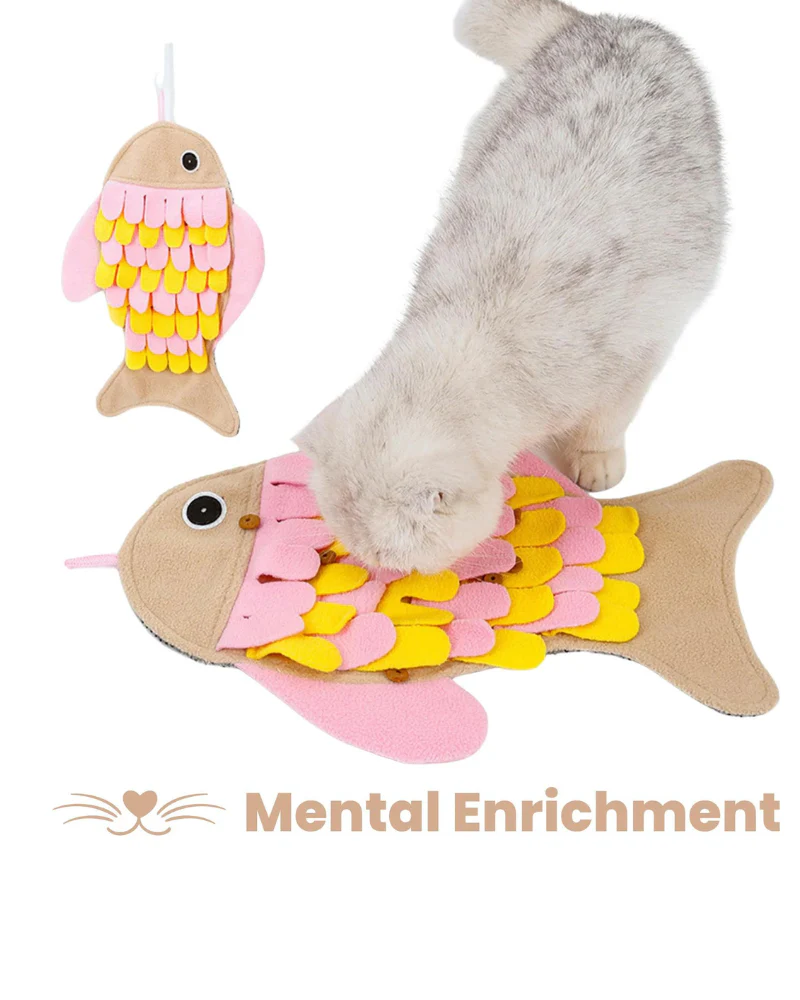 Fish Snuffle Mat for Cats (FINAL SALE) - Image 2