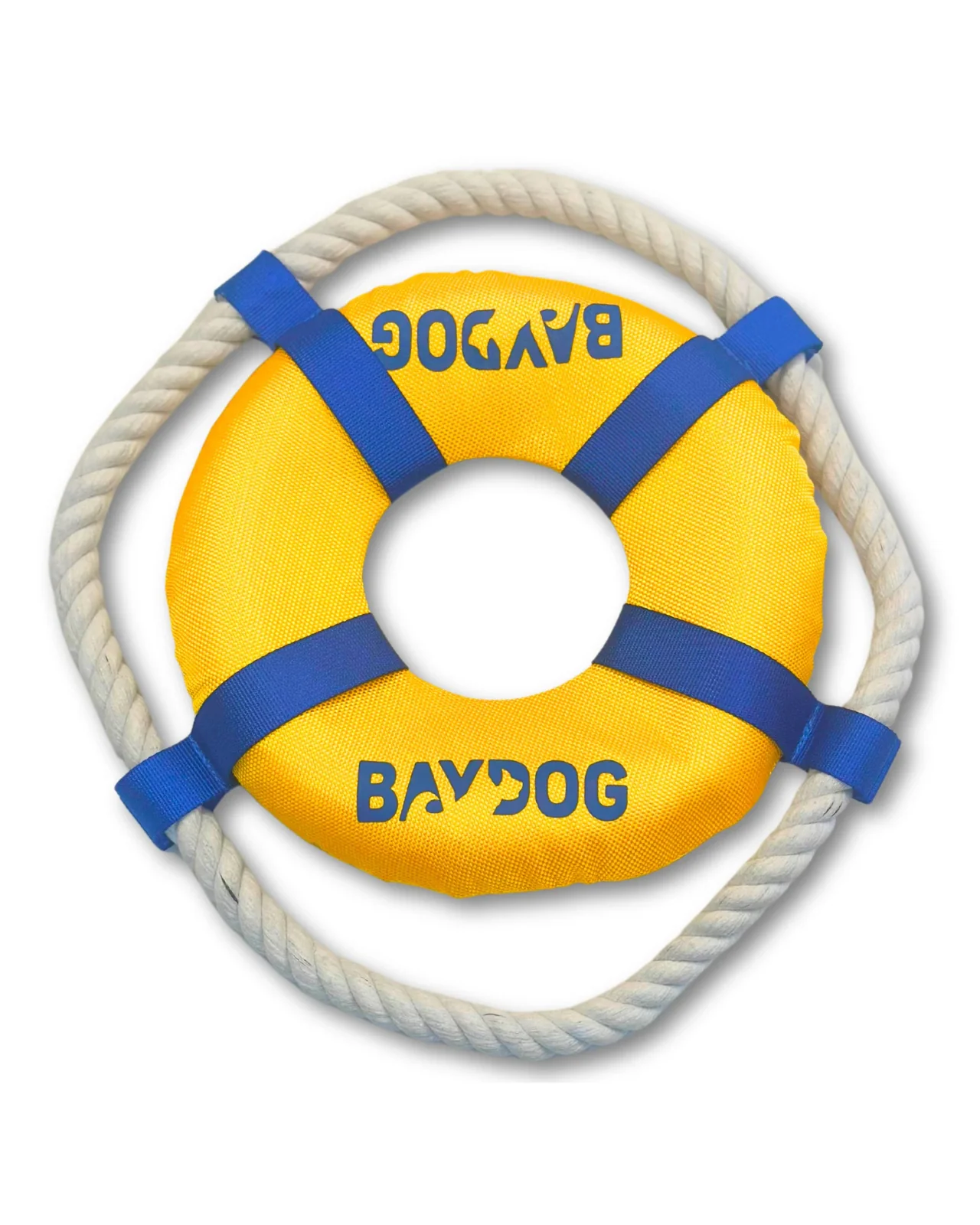 Floating Fetch Ring Dog Rope Toy - Image 3