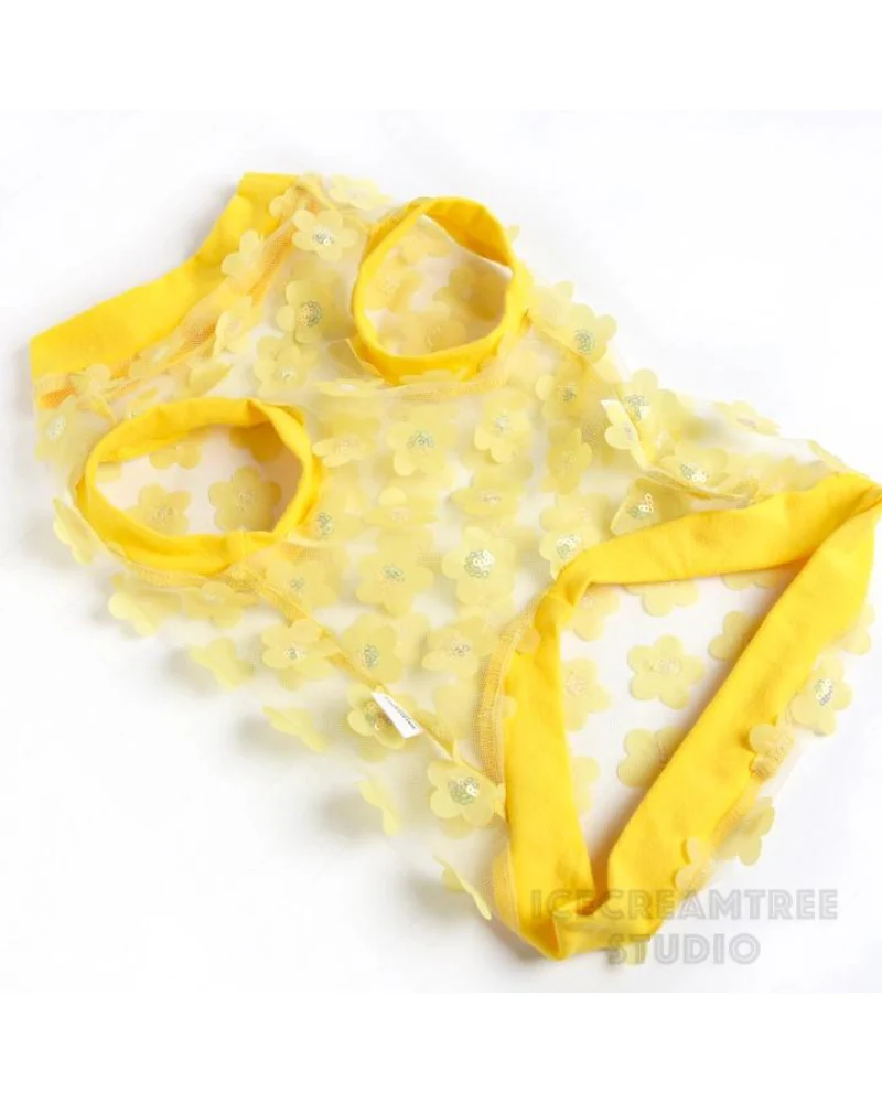 Flower Mesh Dog Shirt (Made in the USA) - Image 5