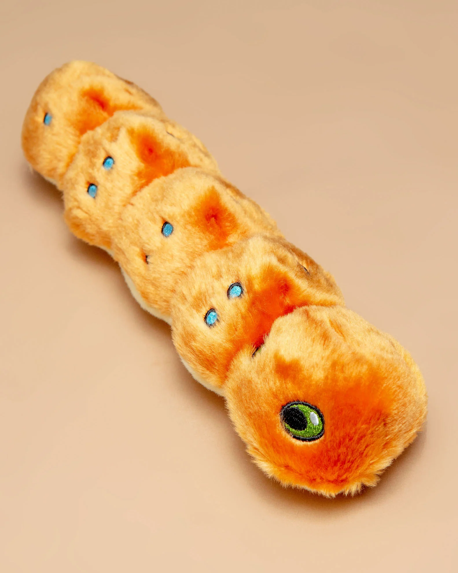 Spicy Caterpillar Plush Dog Toy