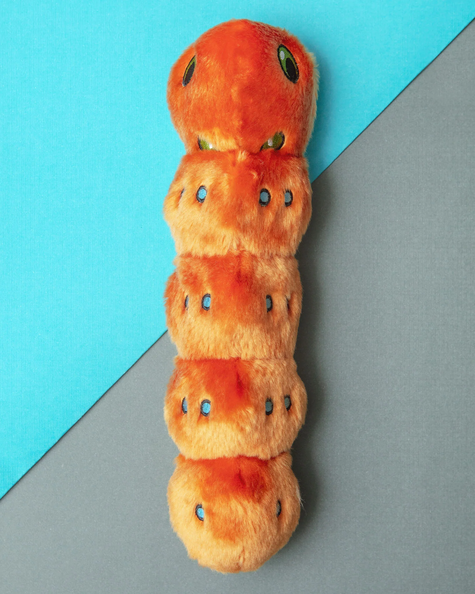 Spicy Caterpillar Plush Dog Toy - Image 2