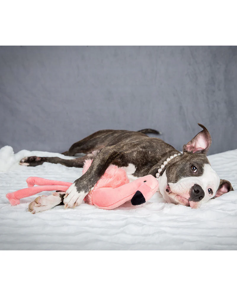Lola the Flamingo Dog Toy - Image 6