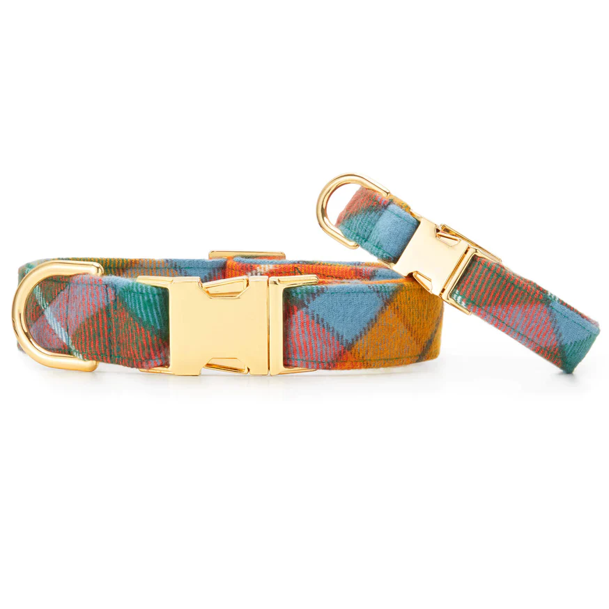 Buchanan Plaid Dog Collar (Made in the USA) (FINAL SALE) - Image 3