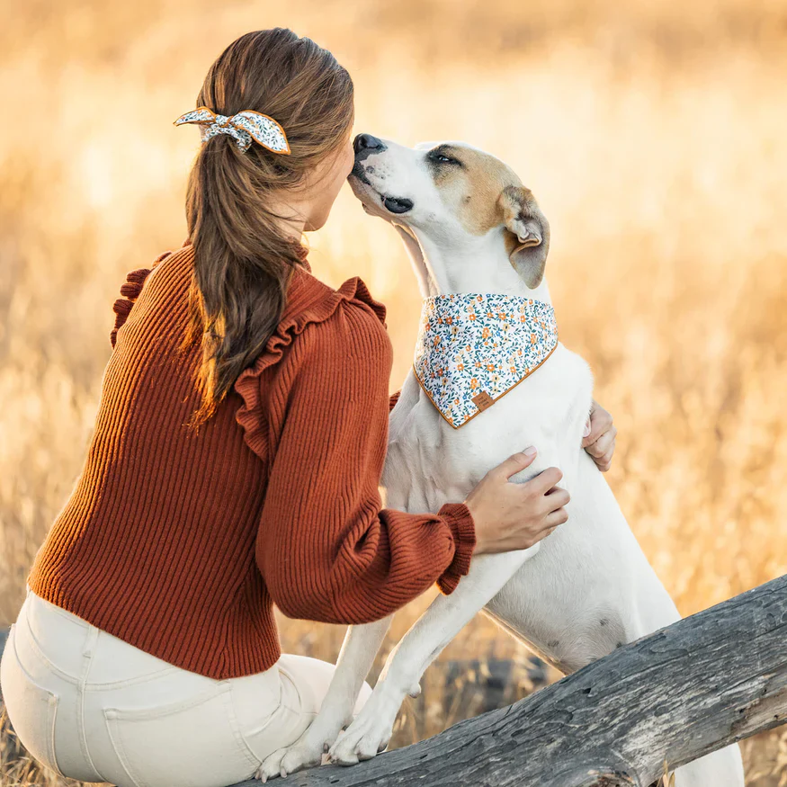 Meadow Floral Dog Bandana (Made in the USA) - Image 3
