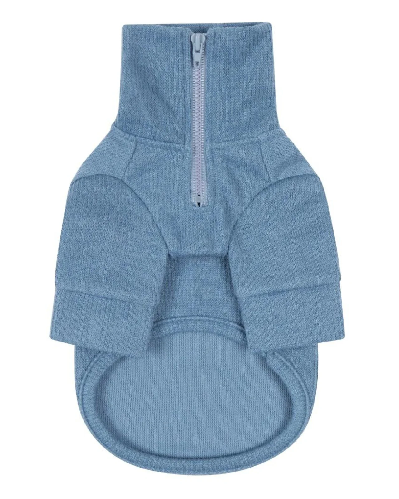Foldover Half-Zip Dog Knit Sweater (FINAL SALE) - Image 2