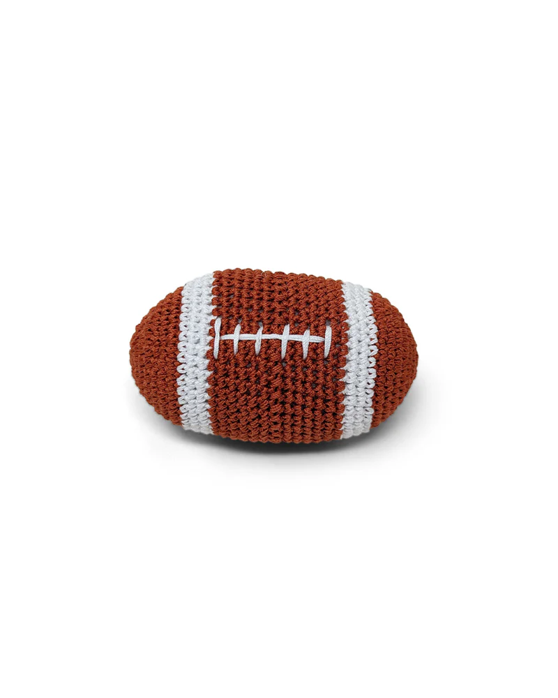 Football Knit Dog Toy (FINAL SALE)