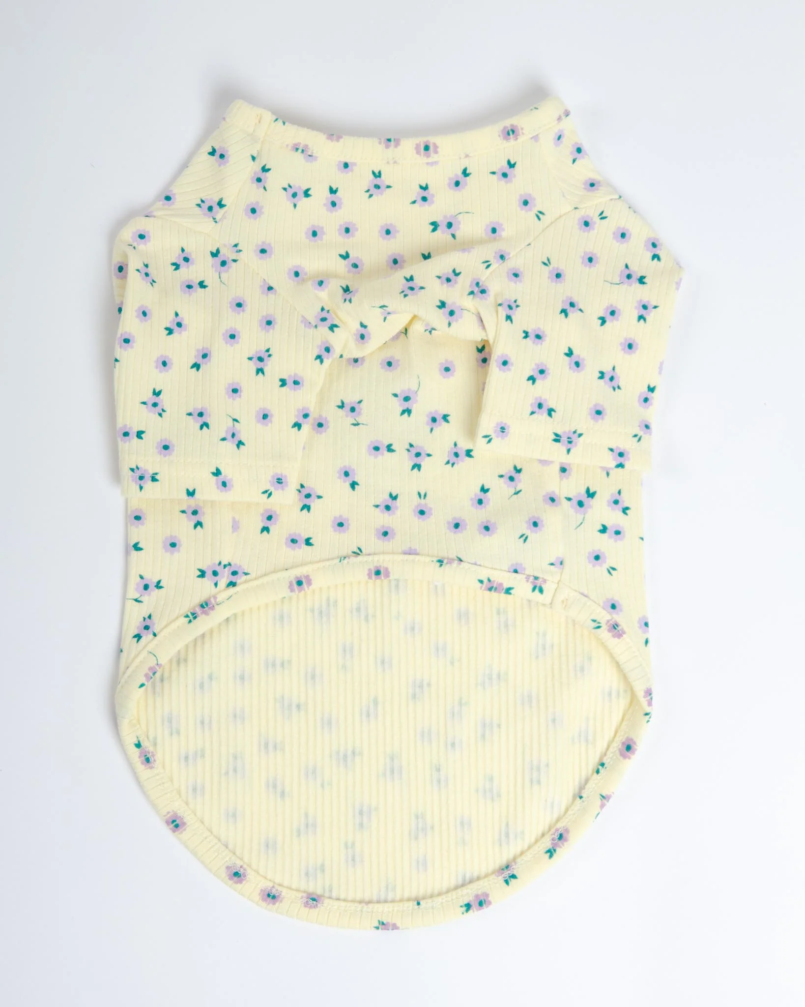 Forget-Me-Not Cozy Dog Shirt in Yellow (FINAL SALE) - Image 12