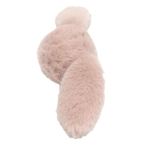 Fuzzy Wuzzie Squeaky Bunny Dog Toy in Pink - Image 4