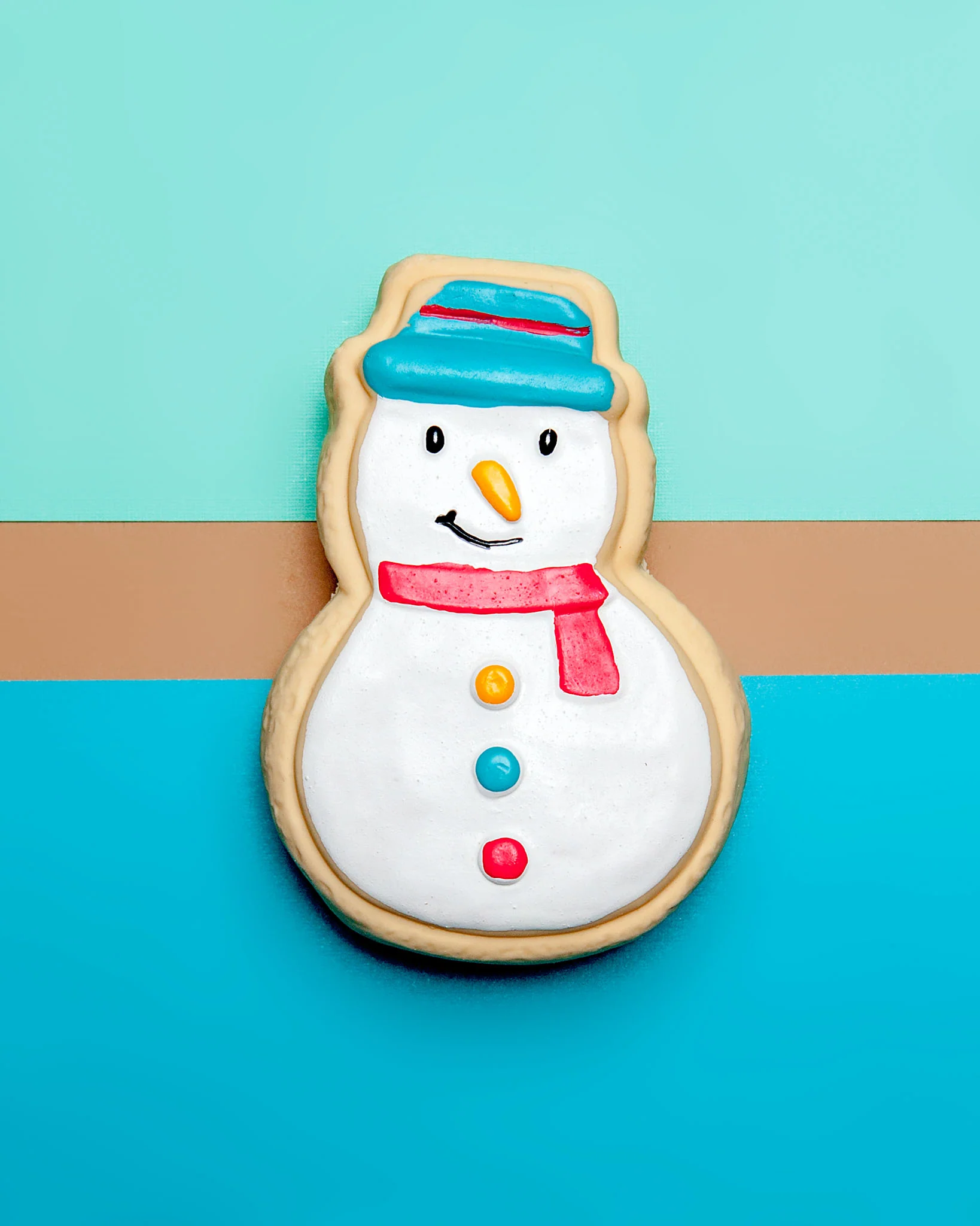 Winter Snowman Latex Squeaky Dog Toy