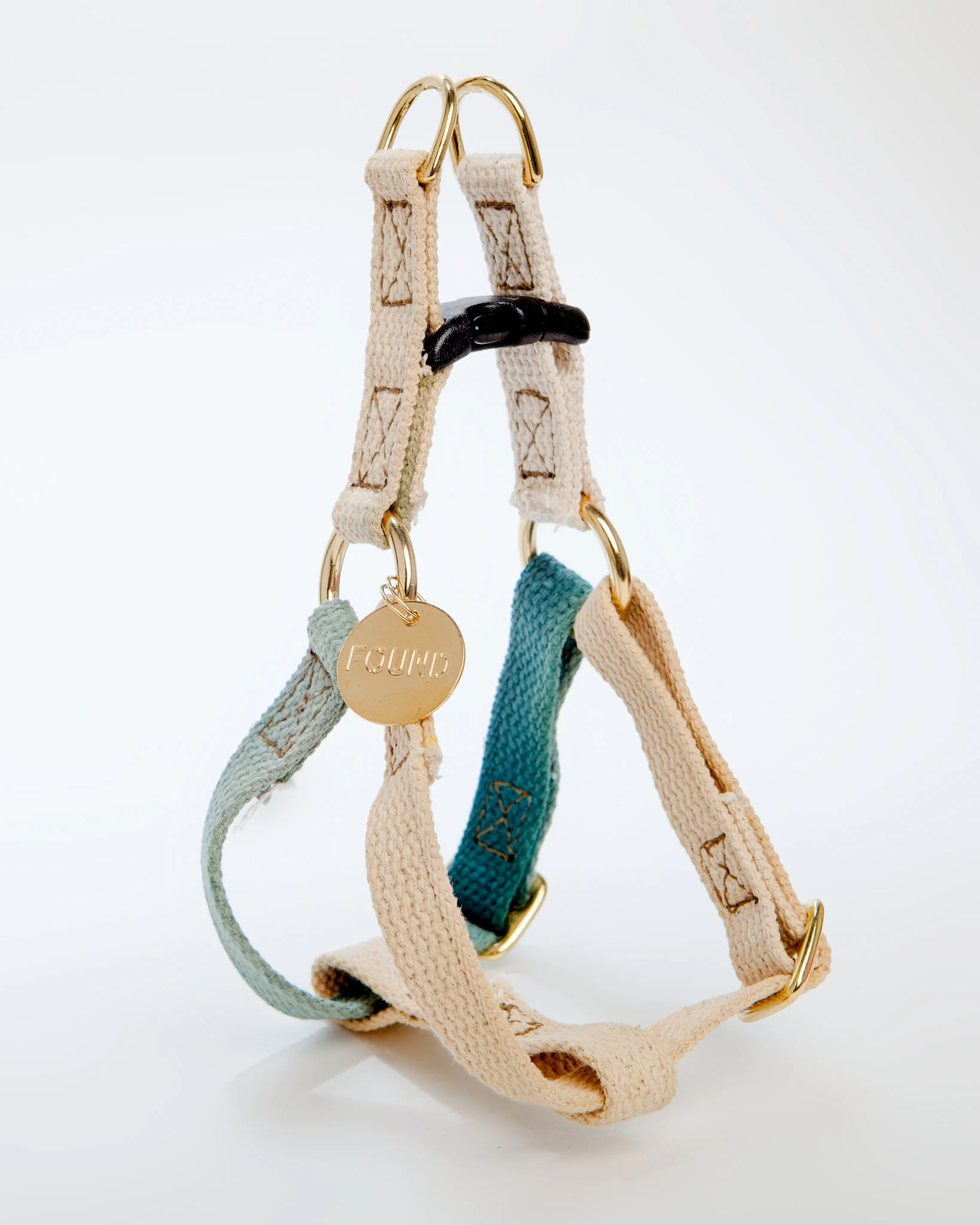 Cotton Webbing Dog Harness in Catskill (Made in the USA)