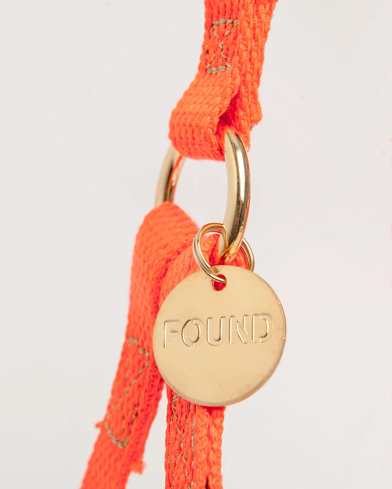 Cotton Webbing Harness in Orange - Image 2