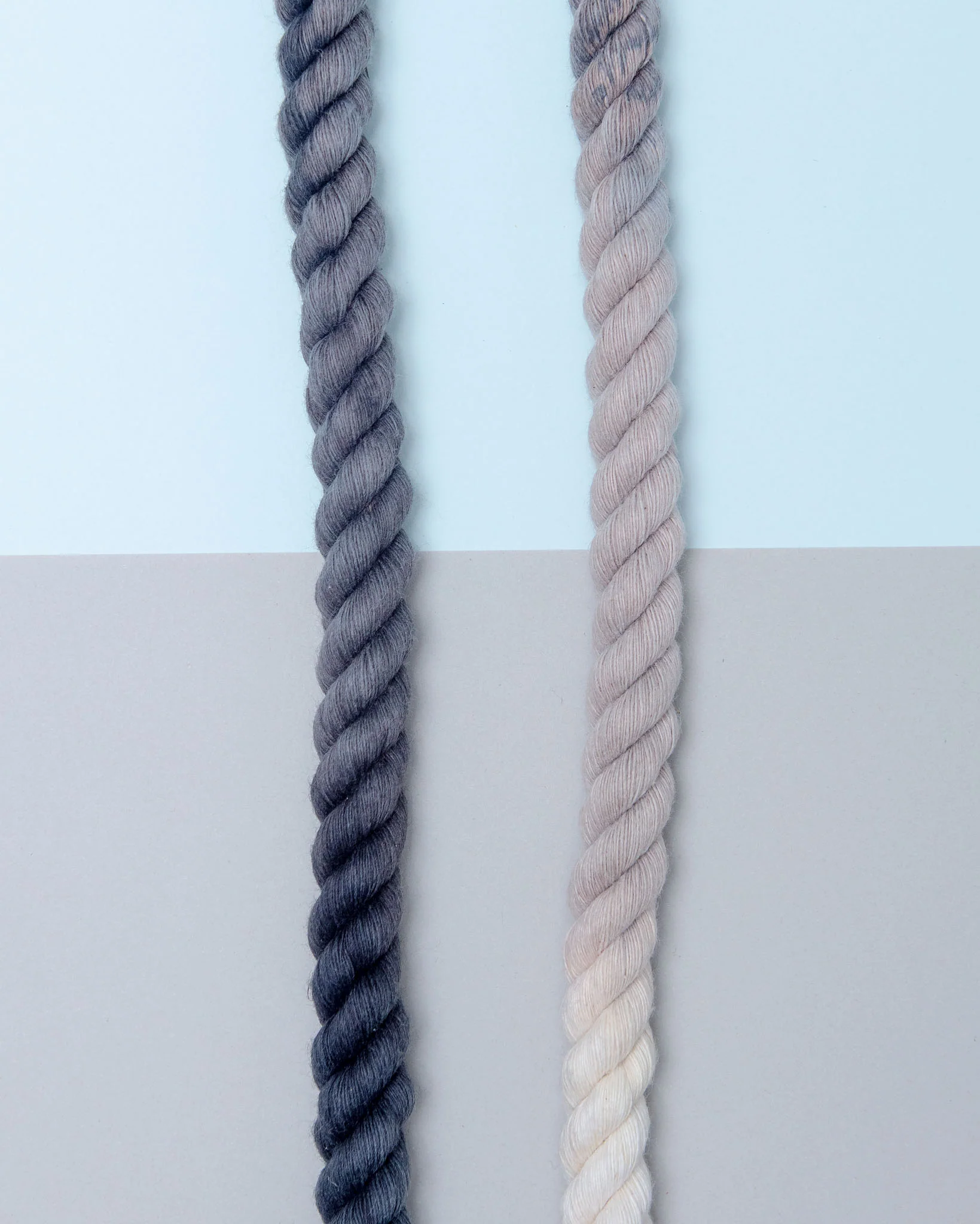 Rope Collar in Grey Ombré (Made in the USA) (FINAL SALE) - Image 5