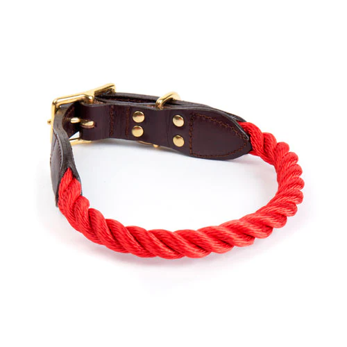 Rope Collar in Red (FINAL SALE) - Image 4
