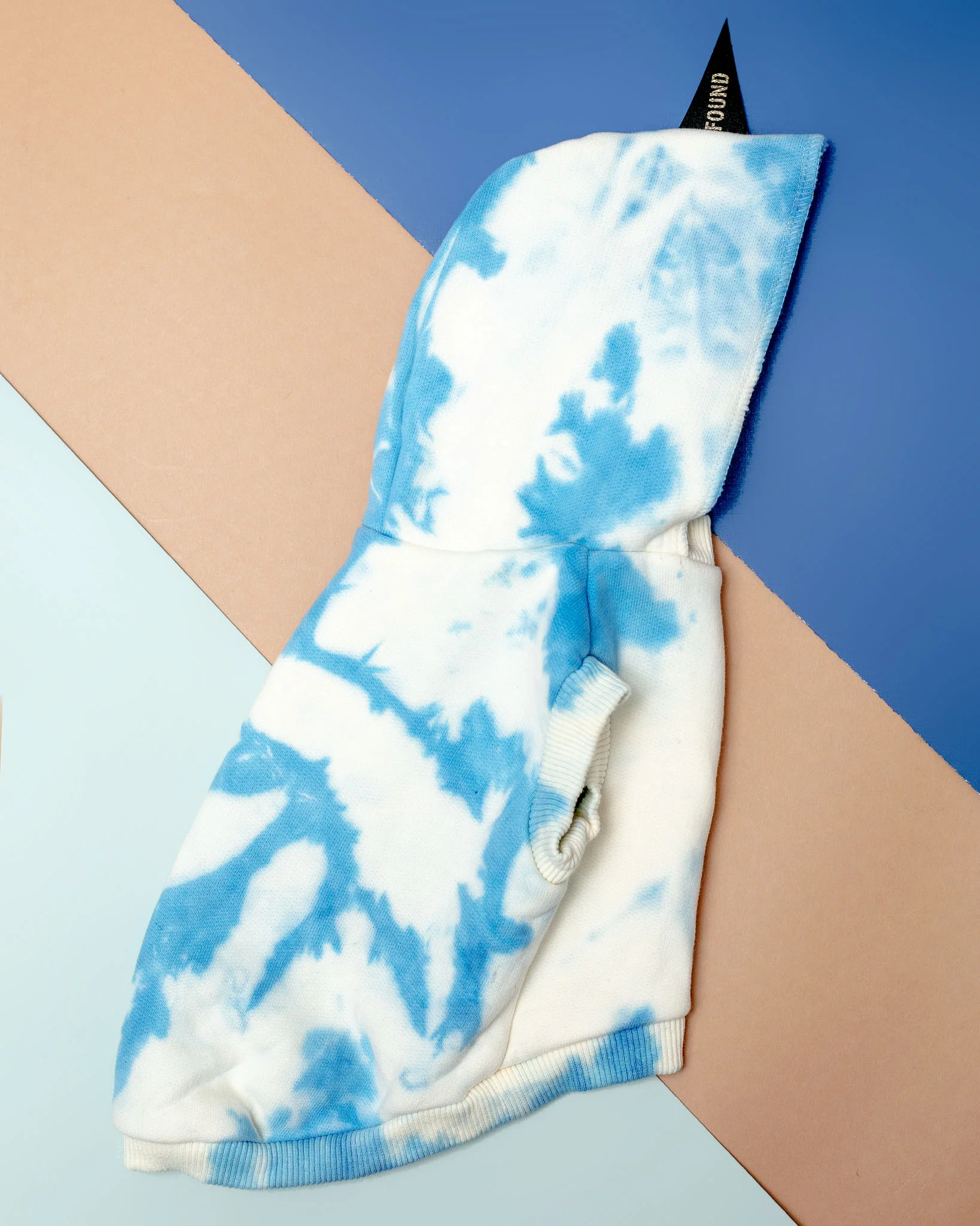 Studio Splatter Dog Sweatshirt in Basic Blue (CLEARANCE)