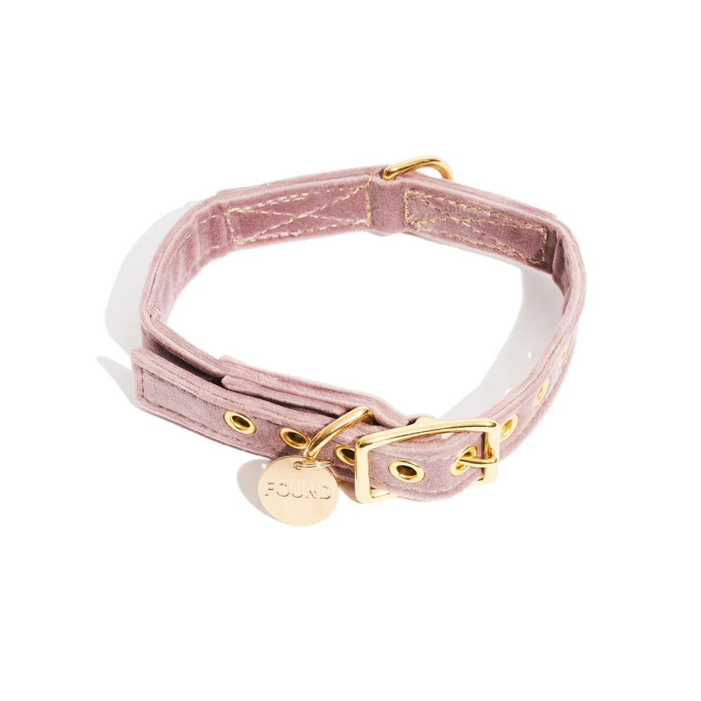 Velvet Collar in Rose (FINAL SALE) - Image 3