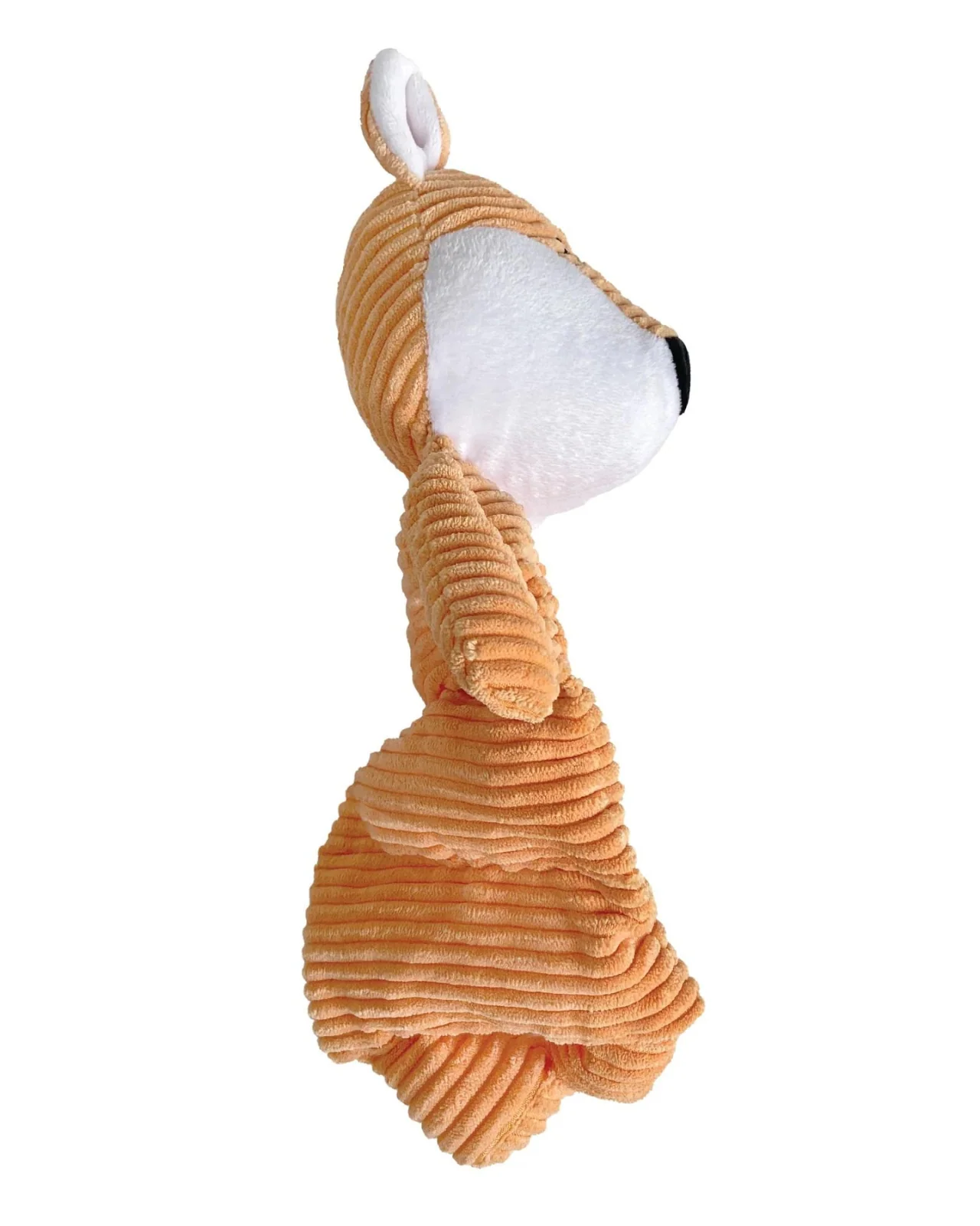 Fox Corduroy Squeaky Dog Toy - Image 2