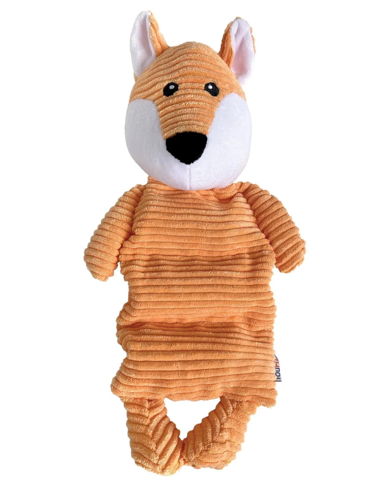 Fox Corduroy Squeaky Dog Toy - Image 3