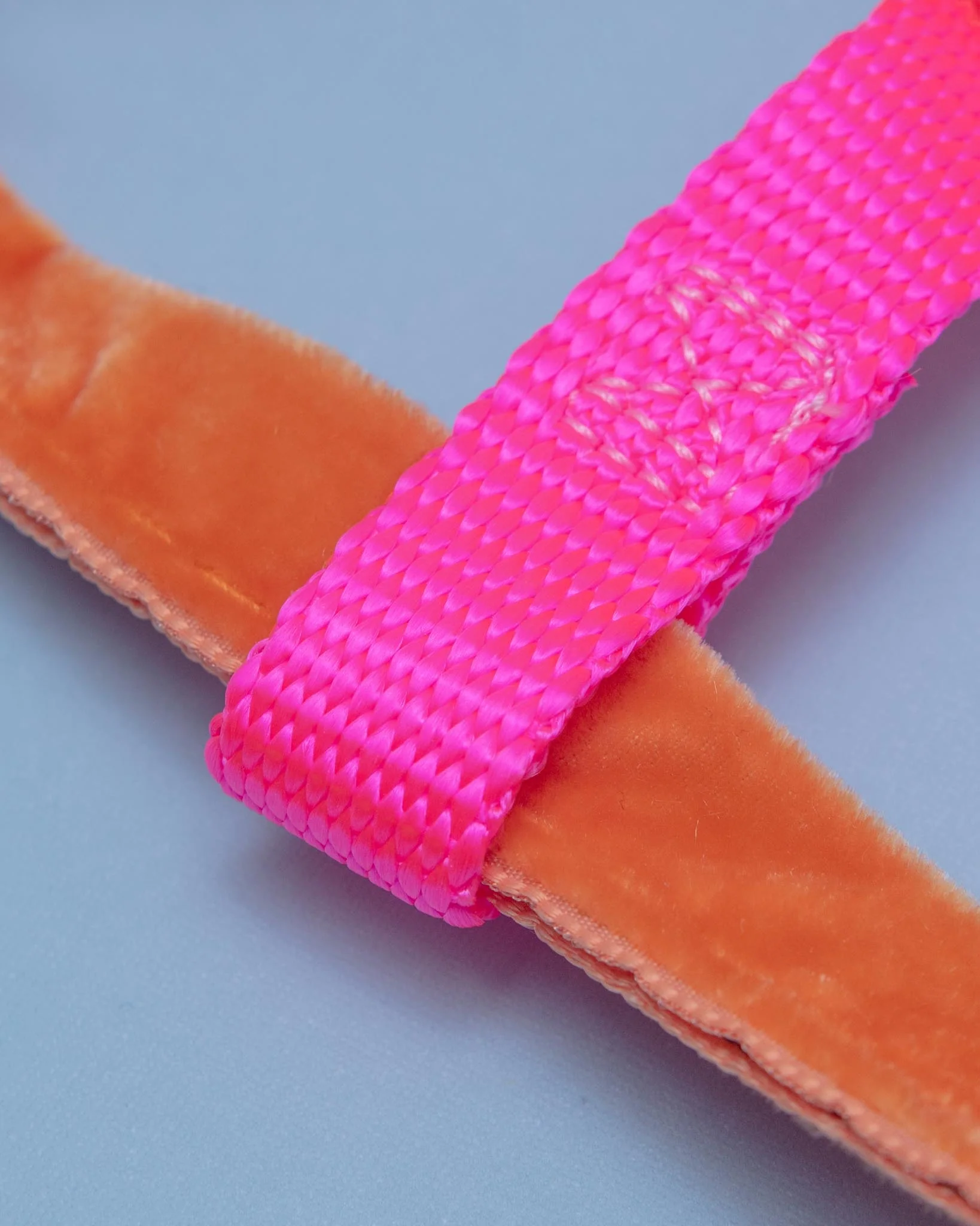 Freedom No-Pull Harness in Neon Pink & Orange (Made in the USA) - Image 4