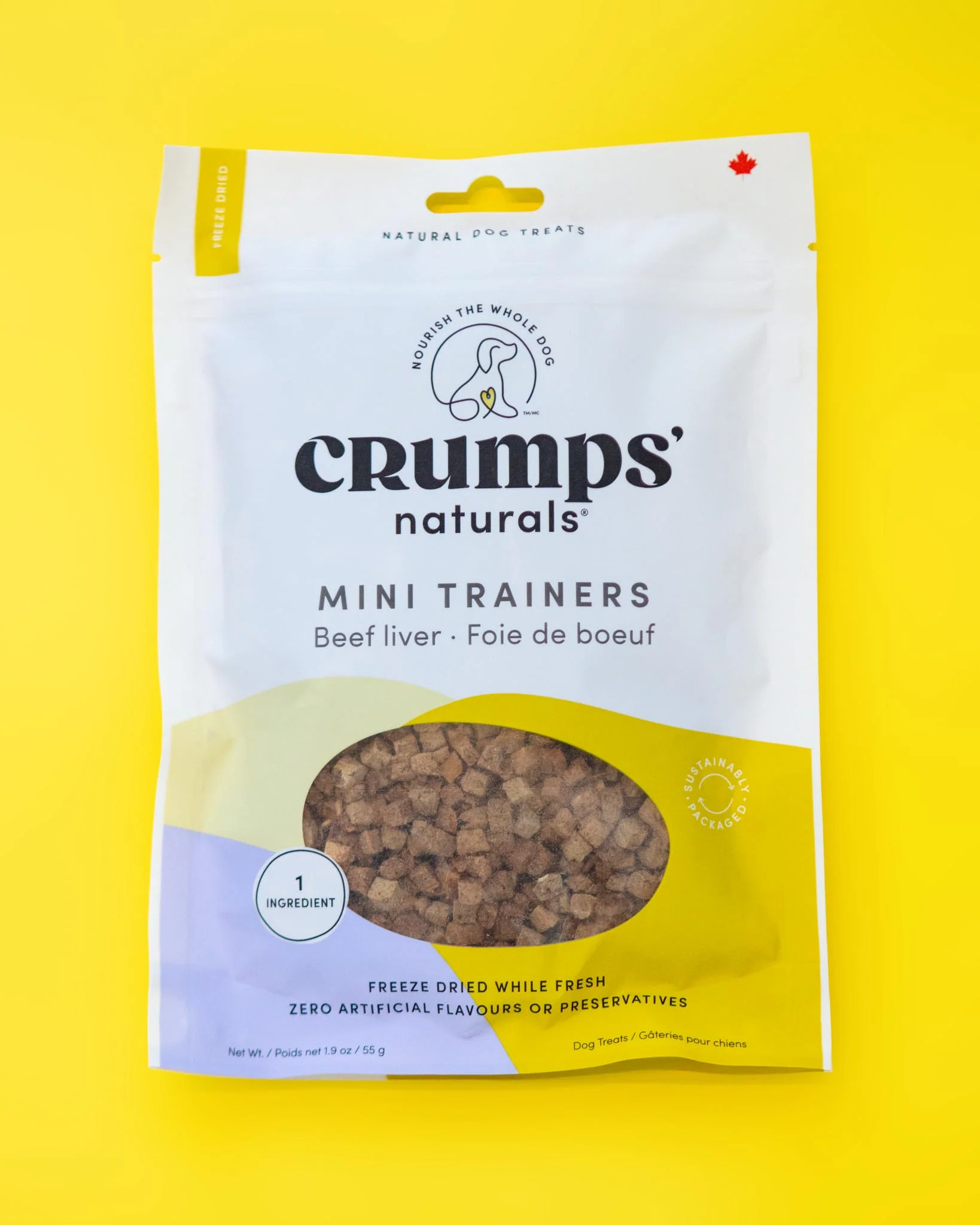 Freeze-Dried Beef Liver Mini Trainers Dog Treats