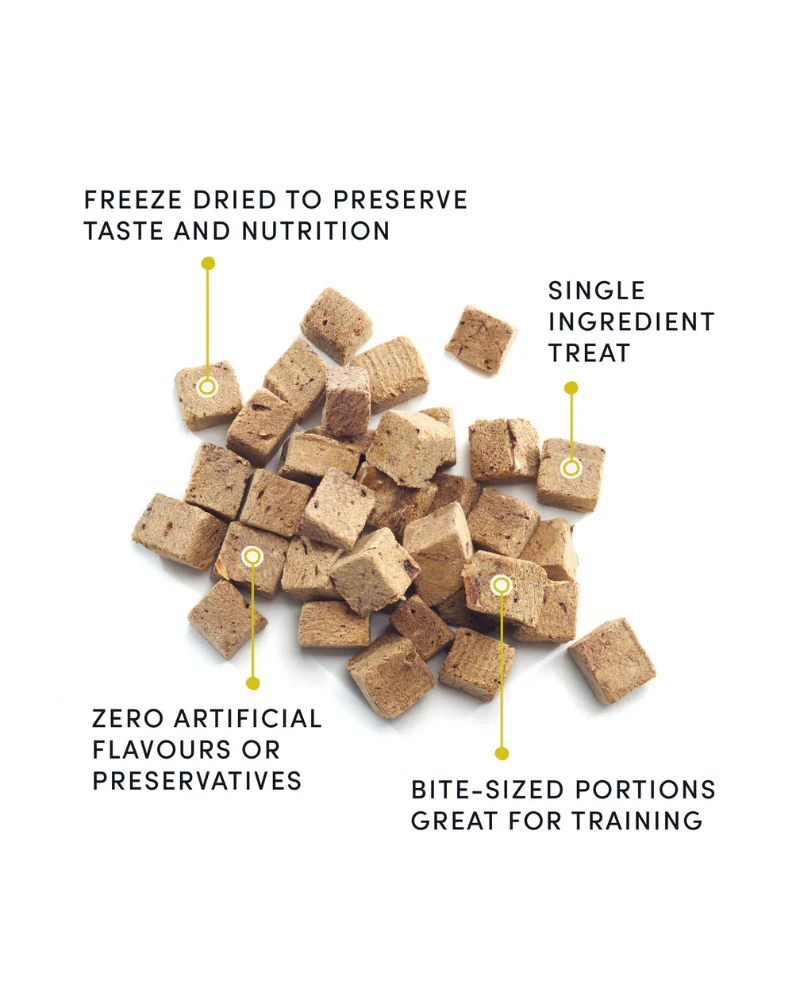 Freeze-Dried Beef Liver Mini Trainers Dog Treats - Image 2