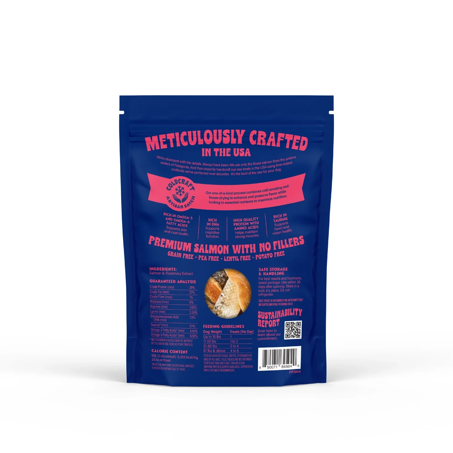 Freeze-Dried Salmon Skin Strips for Dogs - Image 6