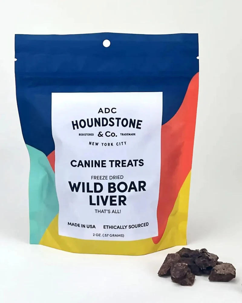 Freeze-Dried Wild Boar Liver Dog Treats (2oz) - Image 3