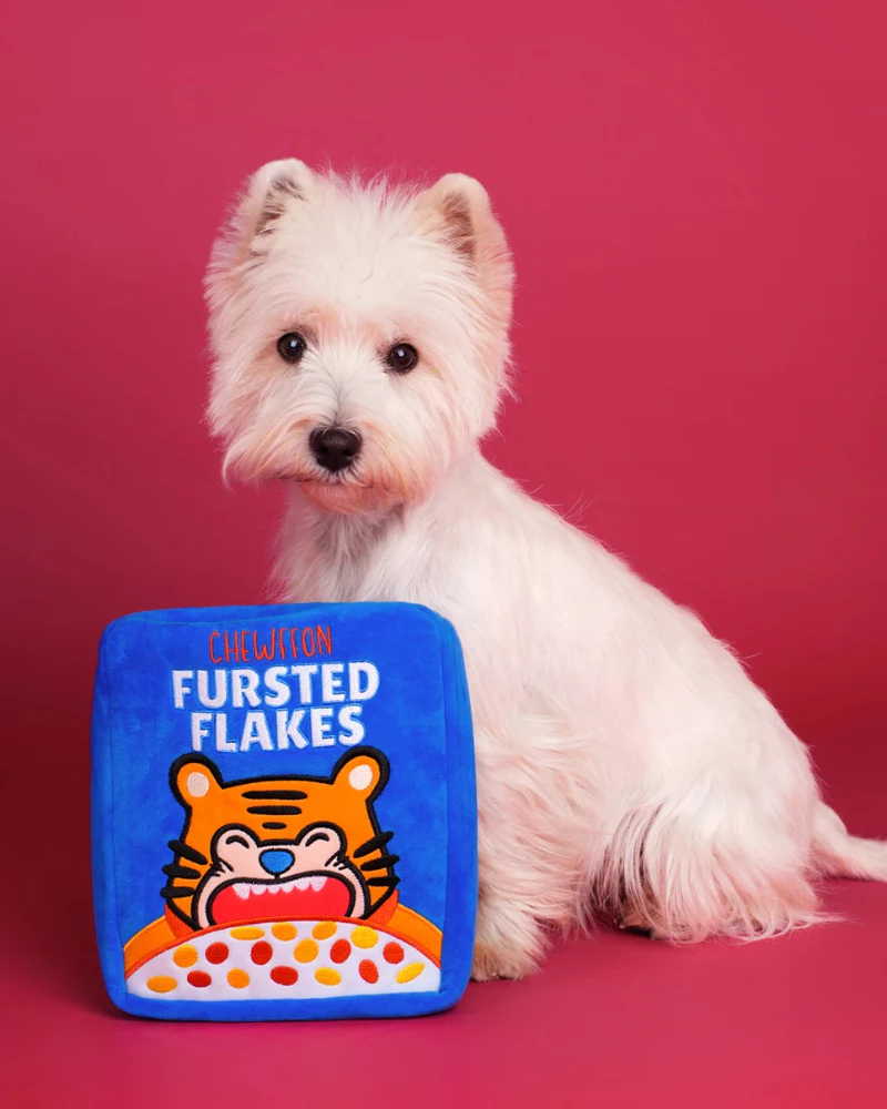 Frosted Flakes Plush Snuffle Dog Treat Toy - Image 7