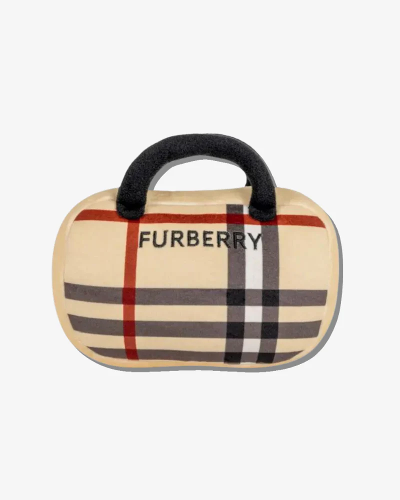 Furberry Handbag Plush Squeaky Dog Toy - Image 3