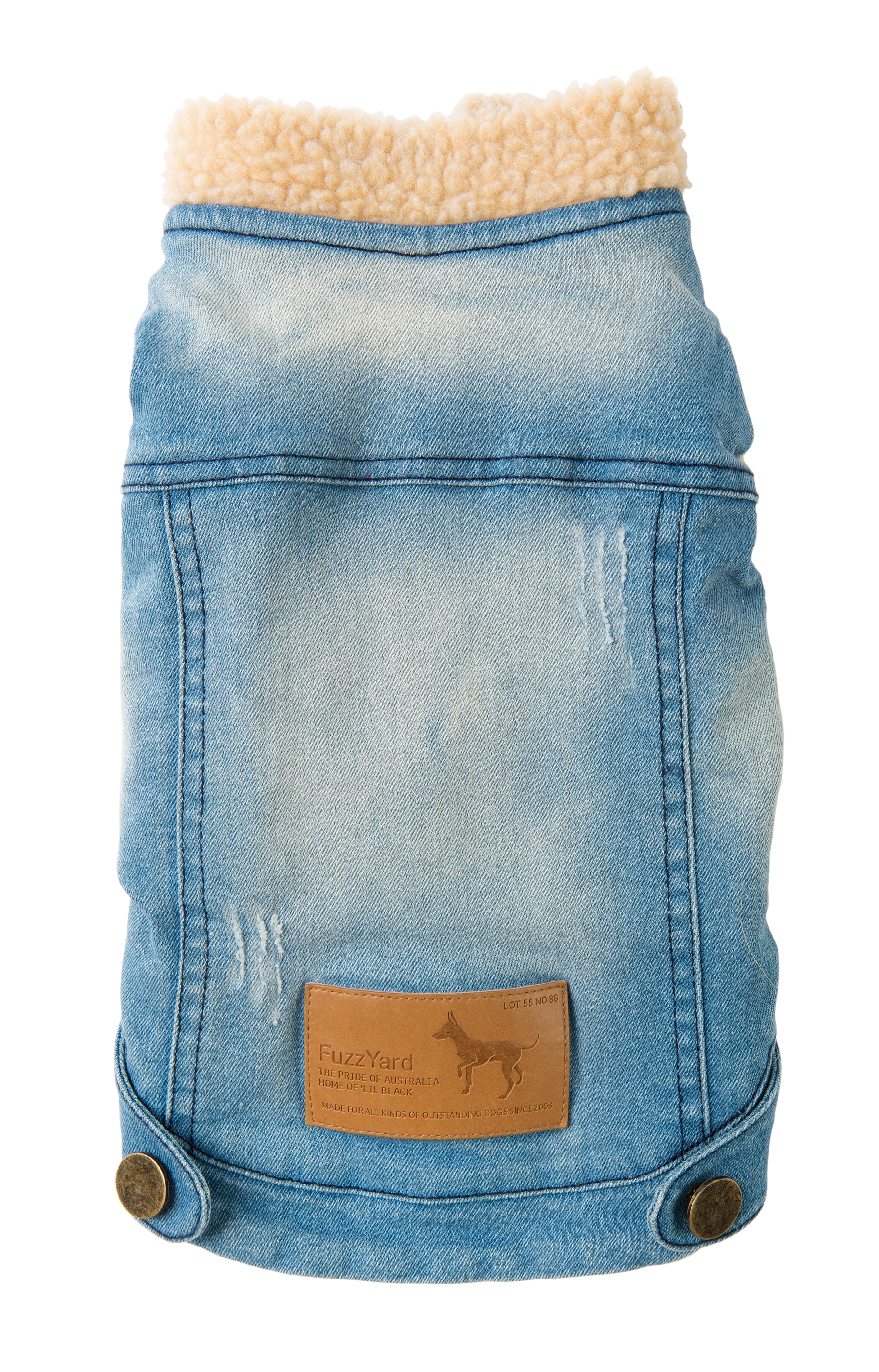 FUZZYARD | Rebel Denim Shearling Jacket