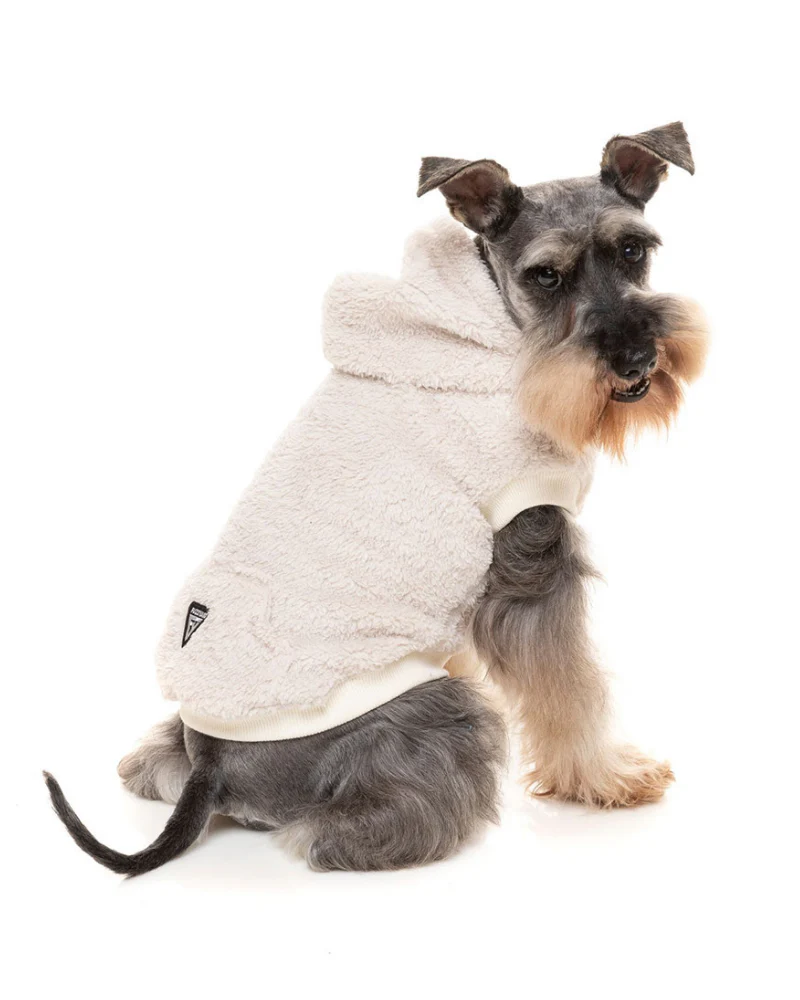 Ready Teddy Winter Hoodie in Ivory