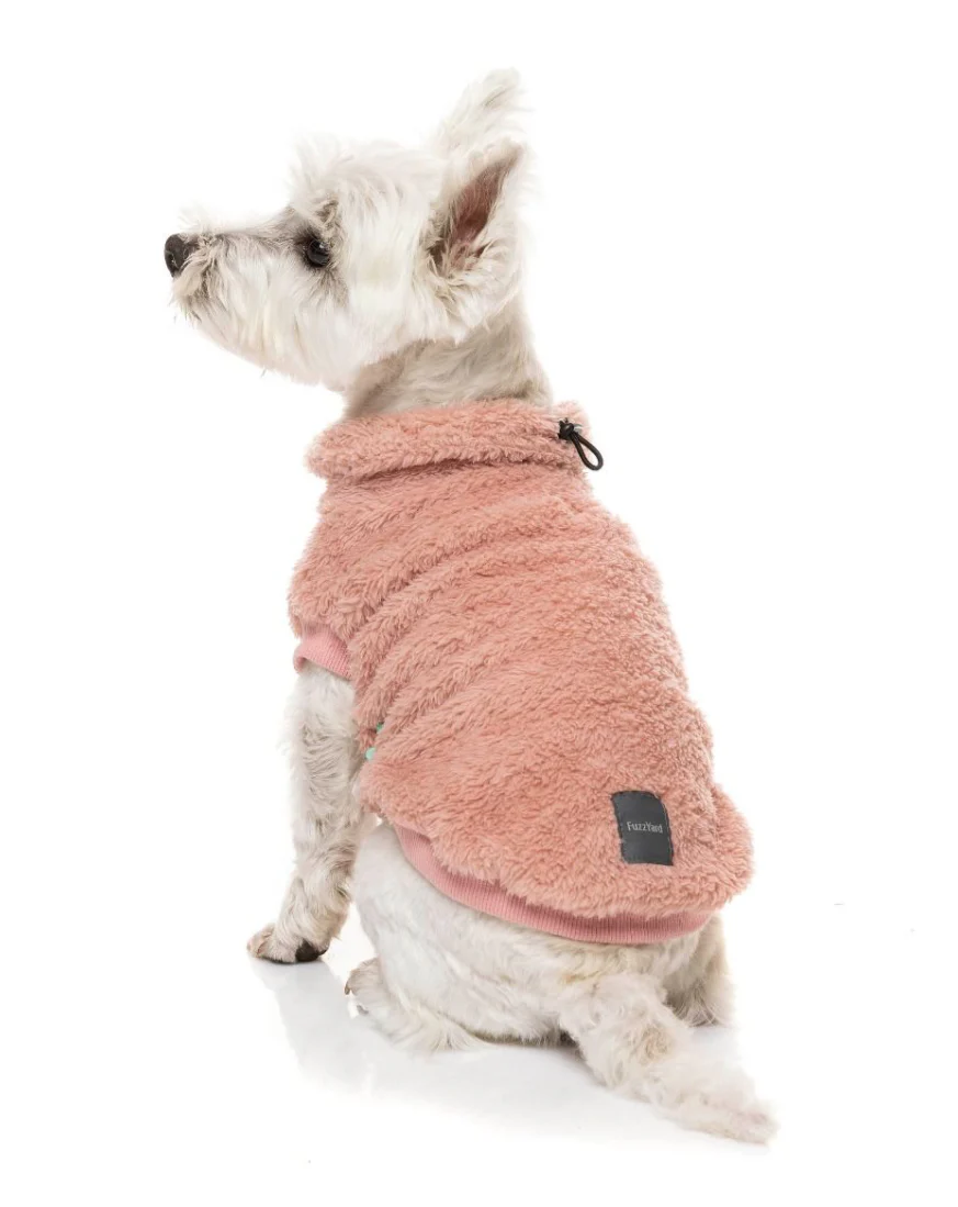 Turtle Teddy Winter Pullover in Blush << FINAL SALE >>