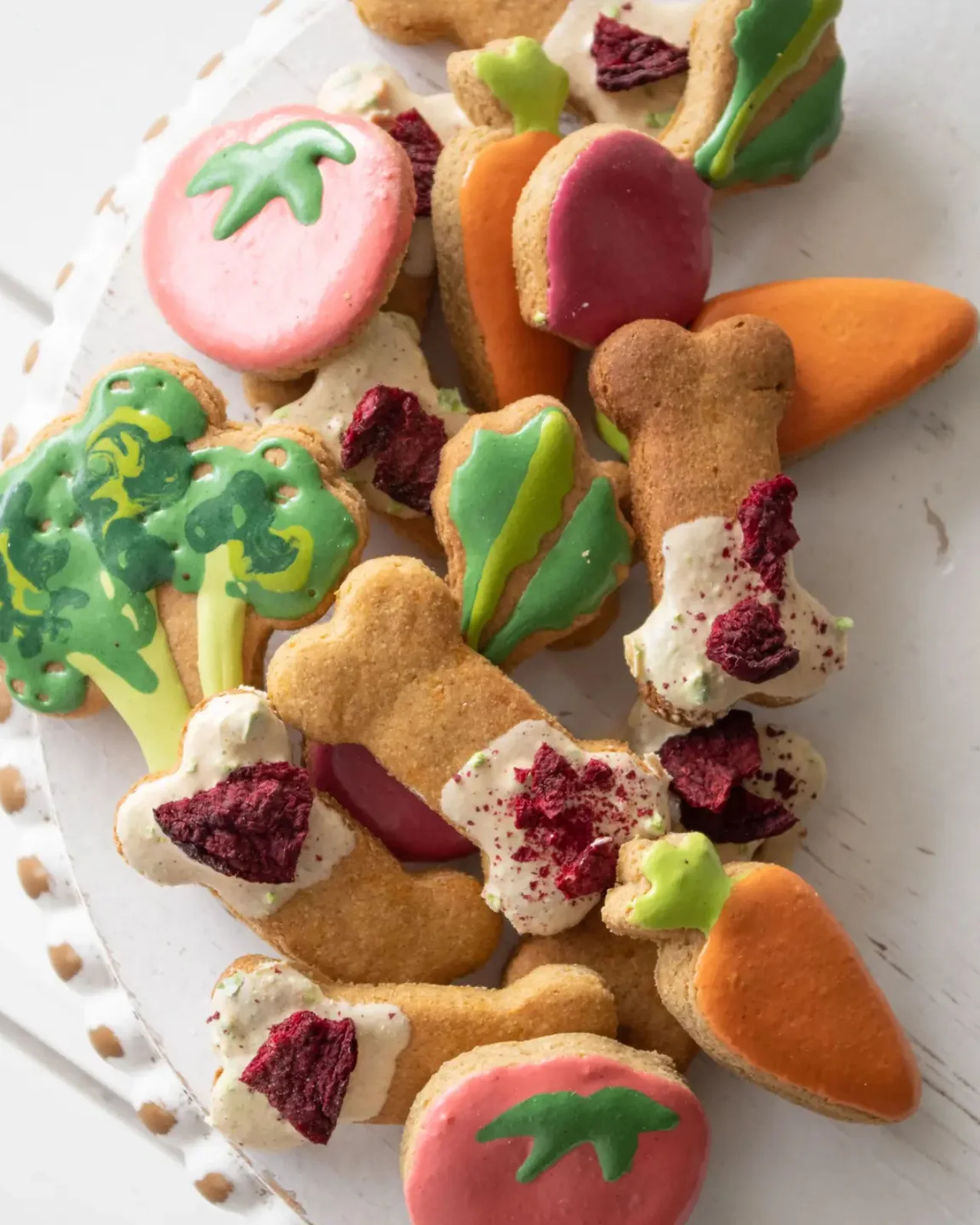 Garden Veggie Treat Spring Mix Dog Biscuit Treats - Image 4