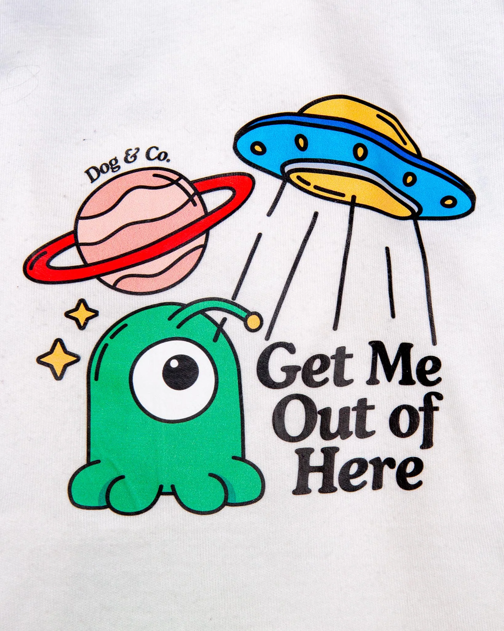 *Get Me Out of Here* Graphic Dog T-Shirt - Image 5