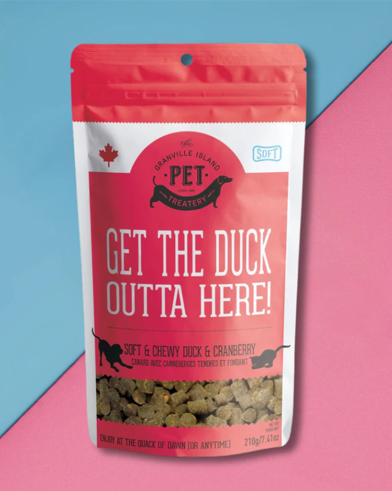 Get the Duck Outta Here Soft & Chewy Dog Treats