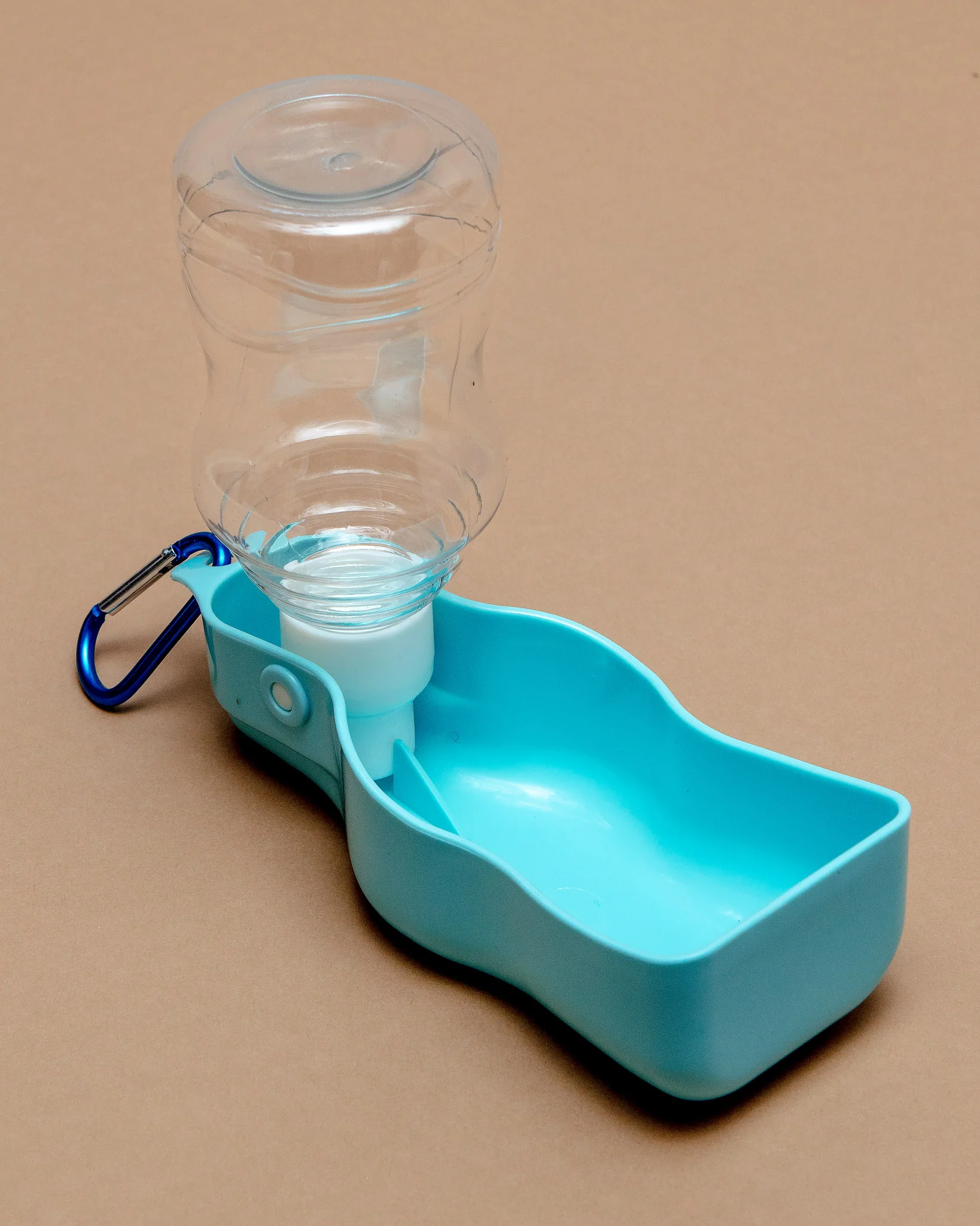 Dog Travel Water Bottle with Foldout Bowl in Blue << CLEARANCE >> - Image 2