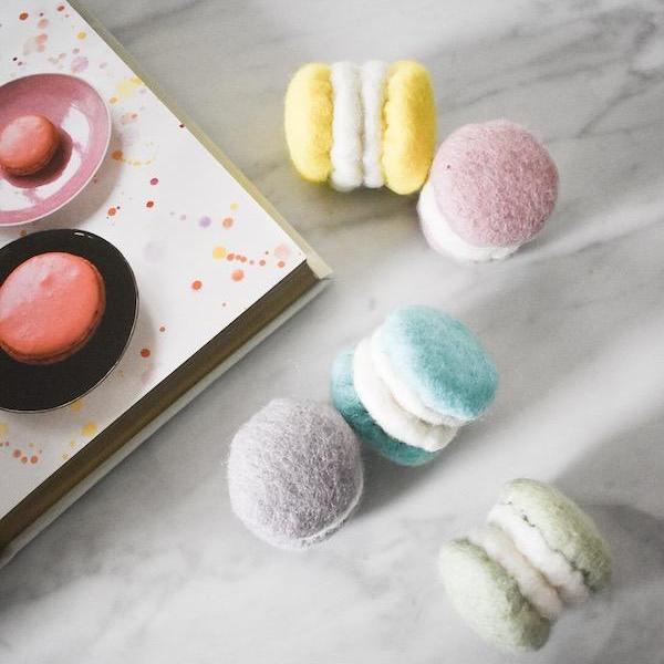GLOBAL GOODS | Felt Macarons (Sold Individually) - Image 3
