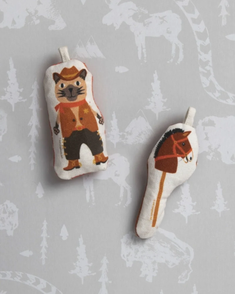 Cowboy & Horse Cat Toy Set - Image 2