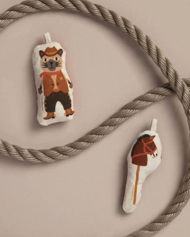Cowboy & Horse Cat Toy Set - Image 4