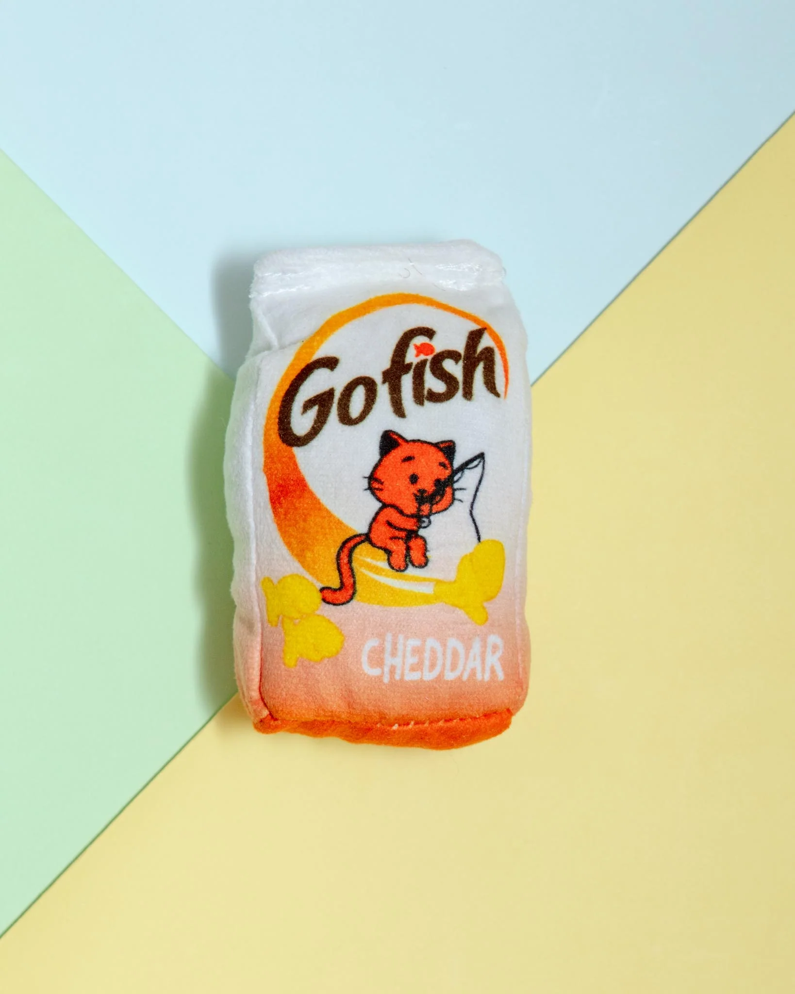 Gofish Cheddar Plush Catnip Toy