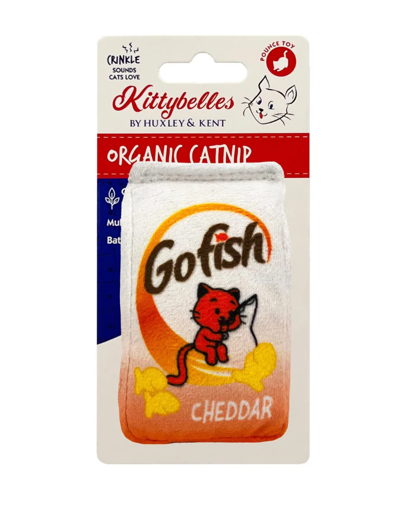 Gofish Cheddar Plush Catnip Toy - Image 4