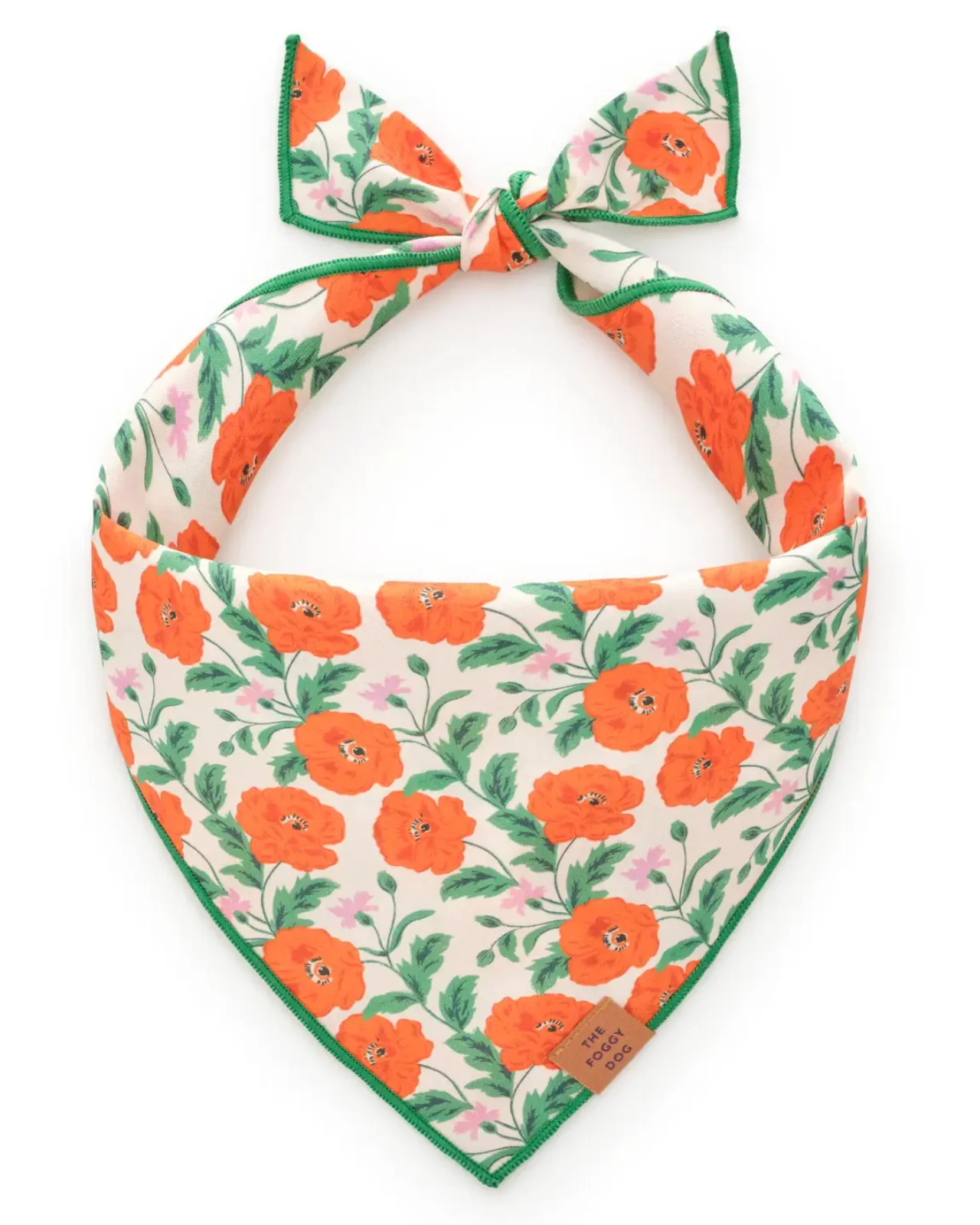 Golden Poppies Dog Bandana (Made in the USA)