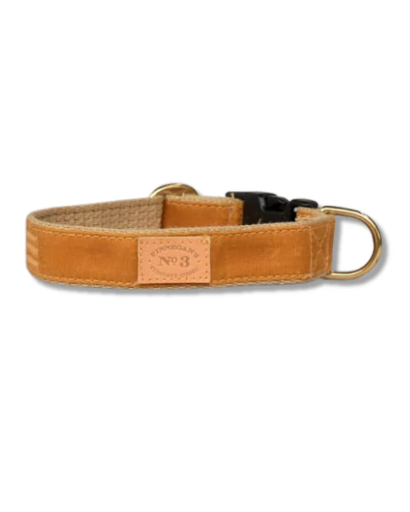 Golden Waxed Dog Lead (Made in the USA) - Image 2