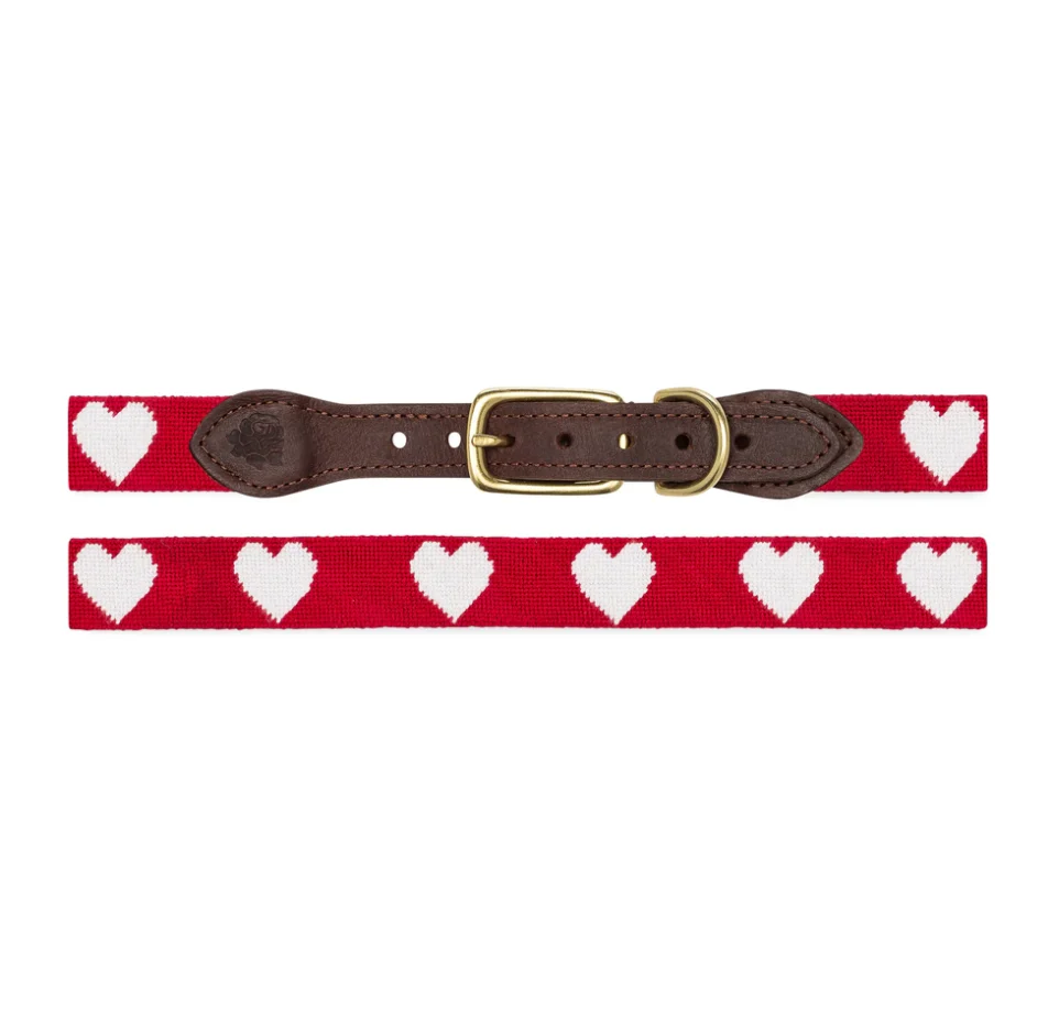 Big Hearted Needlepoint Dog Collar - Image 4