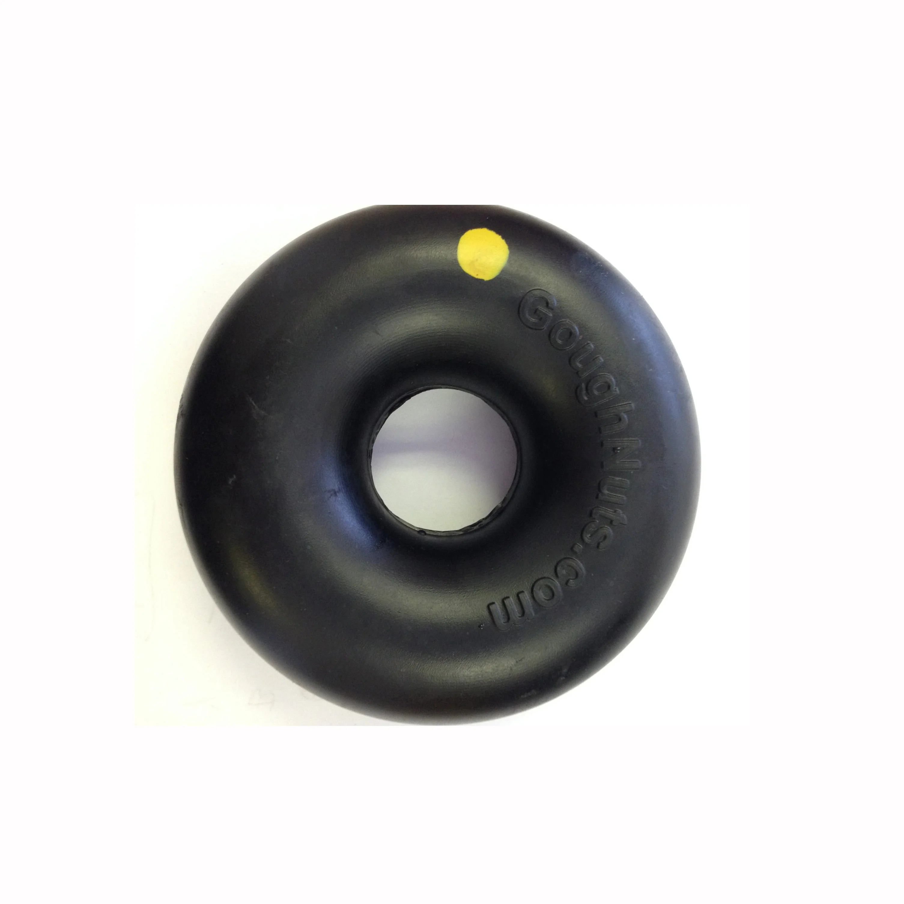 Pro Strength Extra Tough Black Rubber Ring Dog Toy (Made in the USA) - Image 4